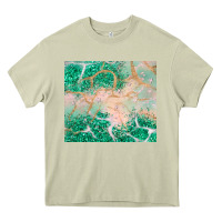 Mossy green glitter Heavy Core Tee - JahusDesignShop