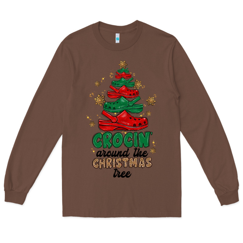 Crocin Around The Christmas Tree Long Sleeve Tee by MaliasSmallBusiness | Teevron