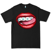 Black Lips Dental Braces Premium Tee - Artiststas