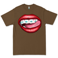 Cacao Lips Dental Braces Premium Tee - Artiststas