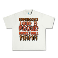 Pistachio somebodys loud and proud basketball mama Urban Heavy Tee - MaliasSmallBusiness
