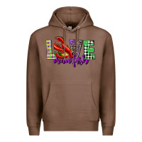 Chestnut love crawfish mardi gras Premium Hoodie - CowGirlArtShop