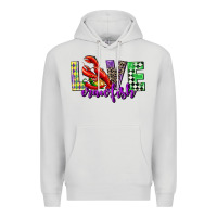 Dove Grey love crawfish mardi gras Premium Hoodie - CowGirlArtShop