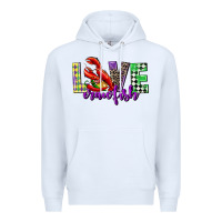 White love crawfish mardi gras Premium Hoodie - CowGirlArtShop