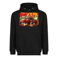Black mexican cinco de mayo truck Heavyweight Hoodie - CowGirlArtShop