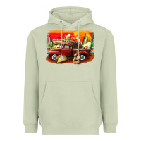 Matcha mexican cinco de mayo truck Heavyweight Hoodie - CowGirlArtShop