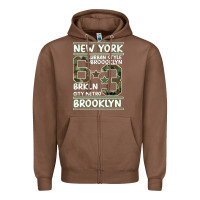 Chestnut Newyork Brooklyn Zipper Hoodie - Bettercallsaul