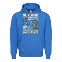 True Royal Newyork Brooklyn Zipper Hoodie - Bettercallsaul