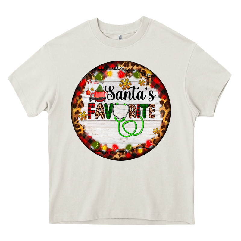 Santa's Favorite Custom Medical Occupation Heavy Core Tee by AdoDesignShop | Teevron