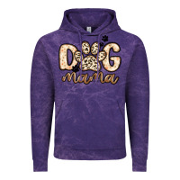 Cloud Purple dog mama Vintage Hoodie - MaliasSmallBusiness