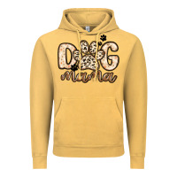 Vintage Mustard dog mama Vintage Hoodie - MaliasSmallBusiness