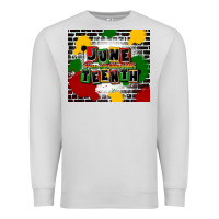 Dove Grey juneteenth free ish since 1865 Premium Sweatshirt - CowGirlArtShop
