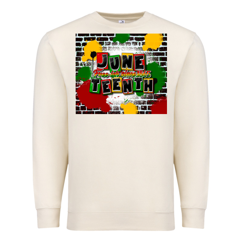 Juneteenth Free Ish Since 1865 Premium Sweatshirt by CowGirlArtShop | Teevron