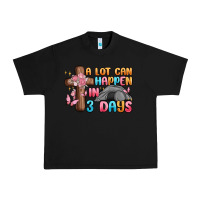 Black a lot can happen in 3 days Urban Heavy Tee - MaliasSmallBusiness