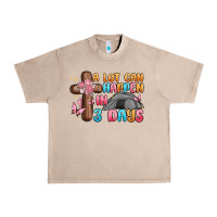 French Oak a lot can happen in 3 days Urban Heavy Tee - MaliasSmallBusiness