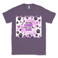 Lavender hold my drink i gotta pet this dog Classic Tee - MaliasSmallBusiness
