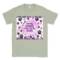 Matcha hold my drink i gotta pet this dog Classic Tee - MaliasSmallBusiness