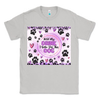 Moon Dust hold my drink i gotta pet this dog Classic Tee - MaliasSmallBusiness