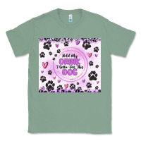 Sage hold my drink i gotta pet this dog Classic Tee - MaliasSmallBusiness