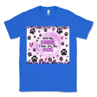 True Royal hold my drink i gotta pet this dog Classic Tee - MaliasSmallBusiness