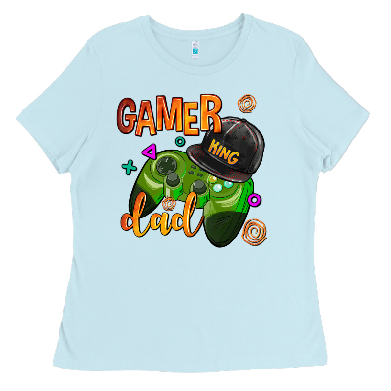 Gamer Dad Ladies Tee by AdoDesignShop | Teevron