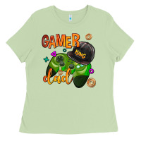 Matcha gamer dad Ladies Tee - AdoDesignShop