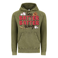 Vintage Olive hey batter batter swing Vintage Hoodie - MaliasSmallBusiness