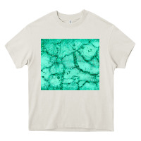Cream green glitter Heavy Core Tee - JahusDesignShop