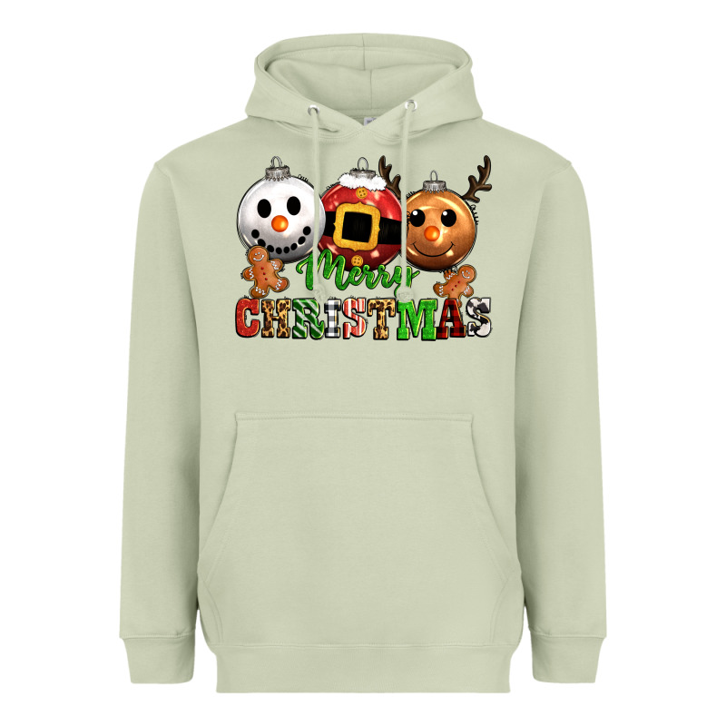 Merry Christmas Heavyweight Hoodie by CowGirlArtShop | Teevron