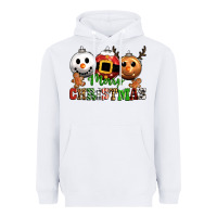 White merry christmas Heavyweight Hoodie - CowGirlArtShop
