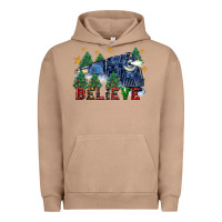 Pigment Burro believe polar express christmas trees Urban Hoodie - FaDigitalArtStudio
