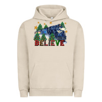 Pigment French Oak believe polar express christmas trees Urban Hoodie - FaDigitalArtStudio