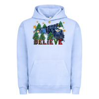 Pigment Grape Ice believe polar express christmas trees Urban Hoodie - FaDigitalArtStudio