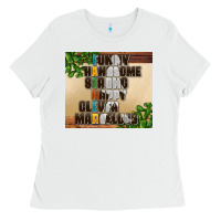 White fathers day Ladies Tee - AdoDesignShop
