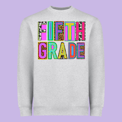 Fifth Grade Heavyweight Sweatshirt Designed By Nancycooperartshop
