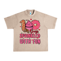French Oak 100 days sprinkled with fun Urban Heavy Tee - MaliasSmallBusiness