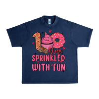 Navy 100 days sprinkled with fun Urban Heavy Tee - MaliasSmallBusiness