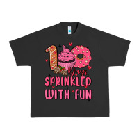 Pigment Black 100 days sprinkled with fun Urban Heavy Tee - MaliasSmallBusiness