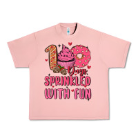 Salmon 100 days sprinkled with fun Urban Heavy Tee - MaliasSmallBusiness