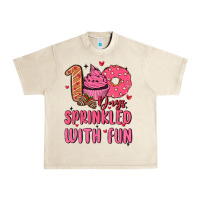 Sandshell 100 days sprinkled with fun Urban Heavy Tee - MaliasSmallBusiness