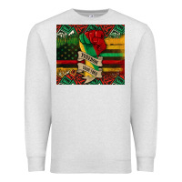 Oatmeal Heather juneteenth freedom since 1865 Premium Sweatshirt - CowGirlArtShop