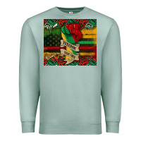 Seafoam juneteenth freedom since 1865 Premium Sweatshirt - CowGirlArtShop