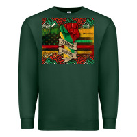 Sports Green juneteenth freedom since 1865 Premium Sweatshirt - CowGirlArtShop
