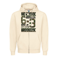 Sandshell Newyork Brooklyn Zipper Hoodie - Bettercallsaul