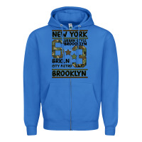 True Royal Newyork Brooklyn Zipper Hoodie - Bettercallsaul