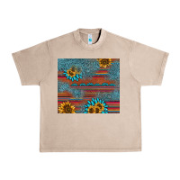 French Oak sunflower gemstone serape tumbler Urban Heavy Tee - AdoDesignShop