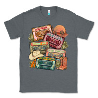 Charcoal Heather country cassette tapes Classic Tee - MaliasSmallBusiness