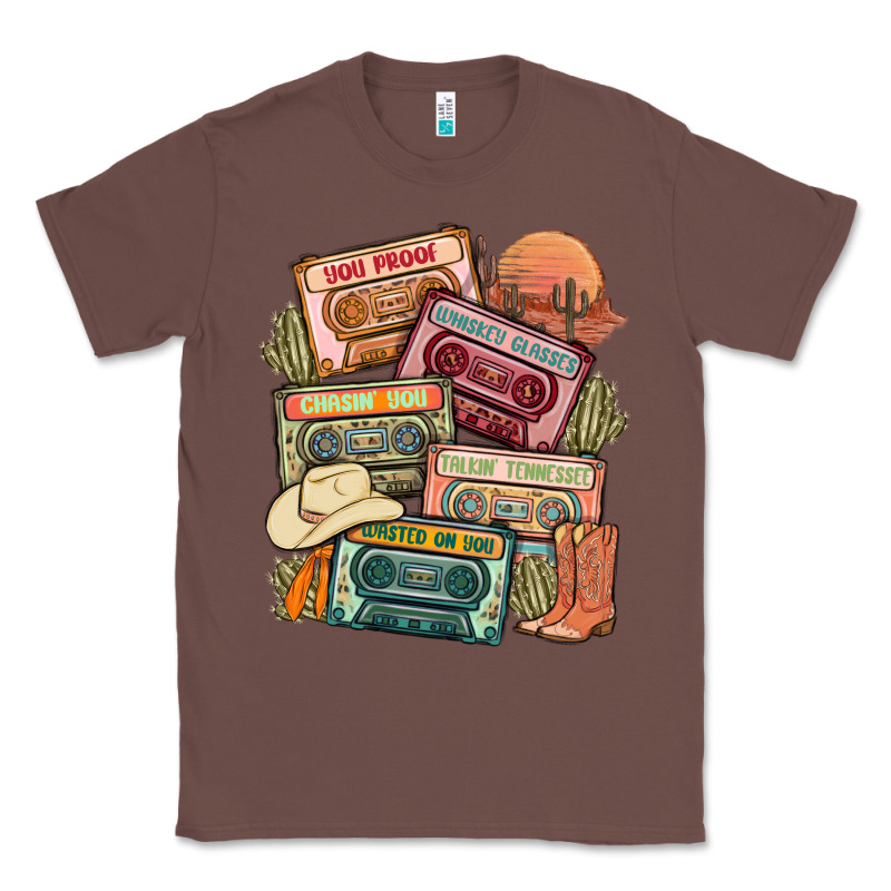 Country Cassette Tapes Classic Tee by MaliasSmallBusiness | Teevron
