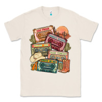 Natural country cassette tapes Classic Tee - MaliasSmallBusiness