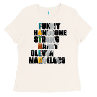 Bone father words Ladies Tee - AdoDesignShop